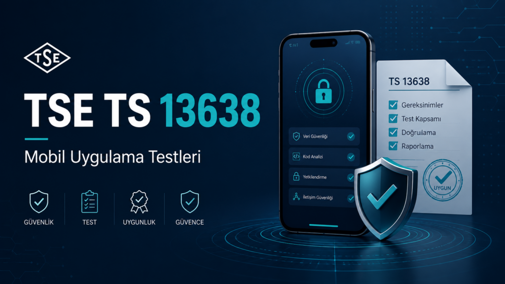 TSE TS 13638 mobil uygulama güvenlik testleri
